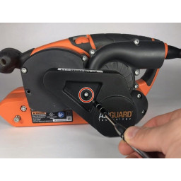 RIDGID BELT SANDER R2740 Замена ремня ГРМ
