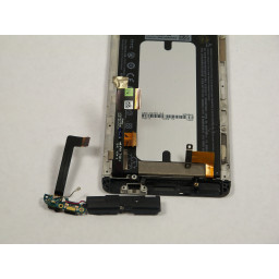 Замена микрофона и динамика HTC One Max в сборе